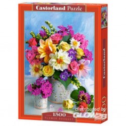 Castorland Puzzle Bouquet de fleurs, casse-tête 1500 pièces