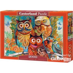 Castorland Puzzle Owls, Puzzle 2000 parties