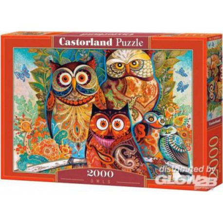 Castorland Puzzle Owls, Puzzle 2000 parties