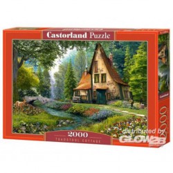 Castorland Puzzle Toadstool Cottage, Puzzle 2000 parties