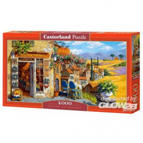 Castorland Puzzle Couleurs de Toscane, Puzzle 4000 pièces