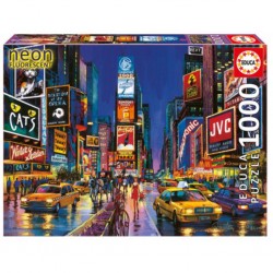 Educa Puzzle Neon times square,