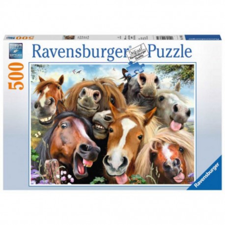 Ravensburger Puzzle Selfie de chevaux