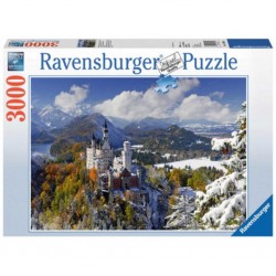 Ravensburger Puzzle Le Neuschwanstein en hiver