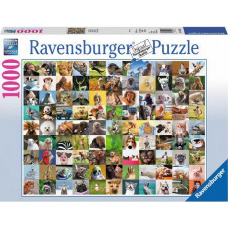 Ravensburger Puzzle 99 drôles animaux