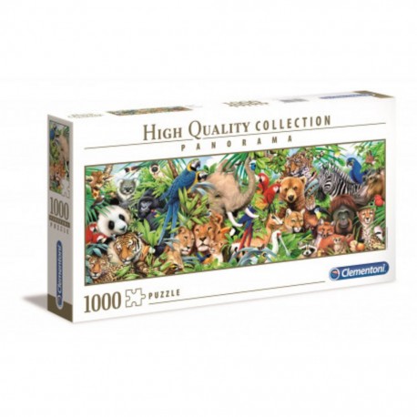 Clementoni Puzzle Panorama - Wildlife (Ax1)