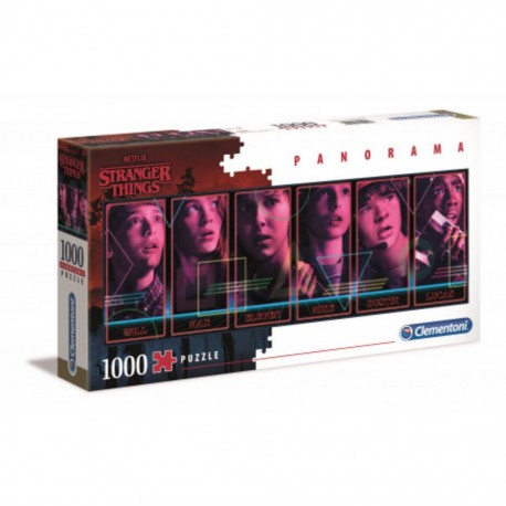 Clementoni Puzzle Stranger Things - 1000 pièces Panorama