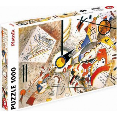 Piatnik Puzzle KANDINSKY - BUSTLING AQUARELLE