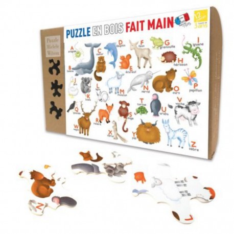 Wilson Puzzle L ALPHABET DES ANIMAUX