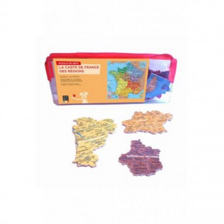 Wilson Puzzle CARTE DE FRANCE REGIONS