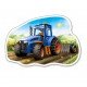 Castorland Puzzle Tracteur au travail