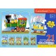 Castorland Puzzle Train, puzzle 21 parties