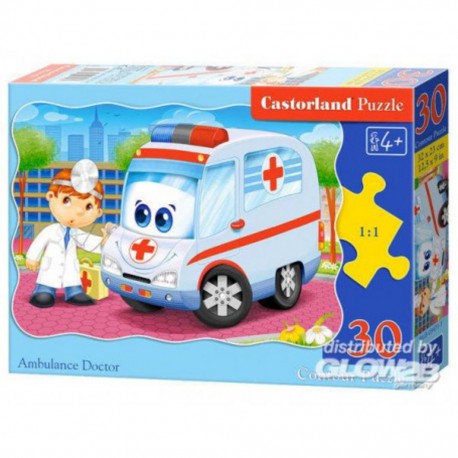 Castorland Puzzle Médecin d'ambulance