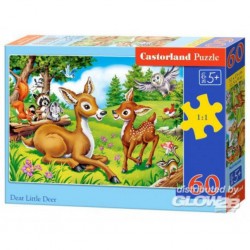 Castorland Puzzle Dear Little Deer, Puzzle 60 Partiel