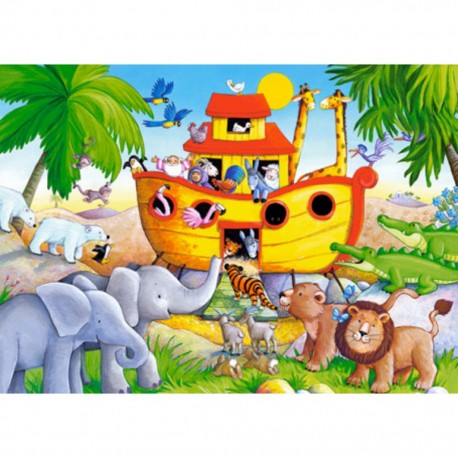 Castorland Puzzle Noah's Ark, puzzle 60 pièces