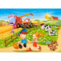 Castorland Puzzle Été dans la campagne, puzzle 60 partie