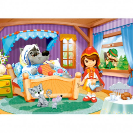 Castorland Puzzle Little Red Riding Hood, puzzle 60 pièces