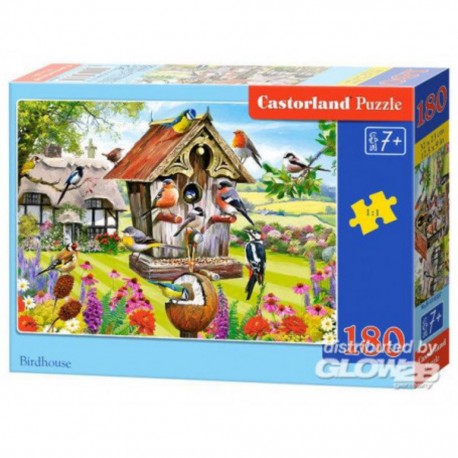 Castorland Puzzle Birdhouse, puzzle 180 parties