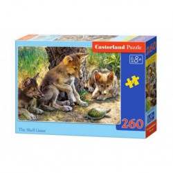 Castorland Puzzle Loups autour d'une tortue