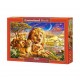 Castorland Puzzle Famille de lions dans la jungle