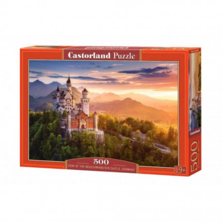 Castorland Puzzle Vue du château de Neuschwanstein, Allemagne