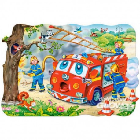 Castorland Puzzle Fire Brigade, Puzzle 20 pièces maxi