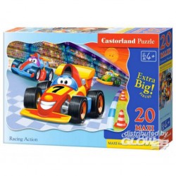 Castorland Puzzle Racing Action, Puzzle 20 pièces maxi