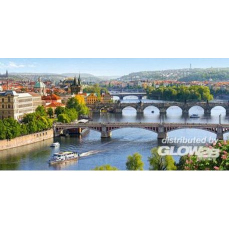 Castorland Puzzle Vltava Bridges à Prague, Puzzle 4000 Tei