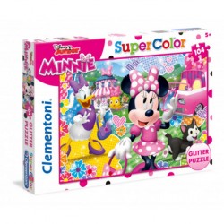 Clementoni Puzzle Minnie Happy Helpers - à paillette