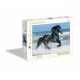 Clementoni Puzzle Chevaux Noirs