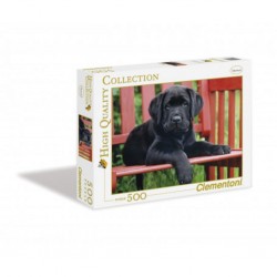 Clementoni Puzzle Le chien noir