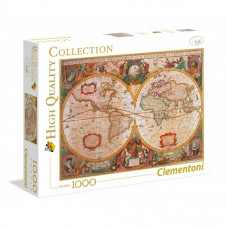 Clementoni Puzzle Mappemonde antique (A1x1)