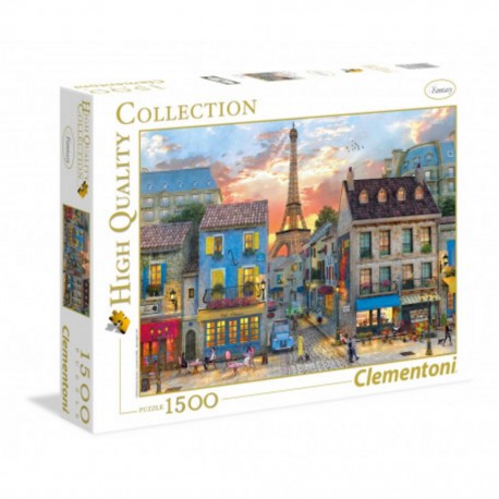 Clementoni Puzzle Les rues de Paris