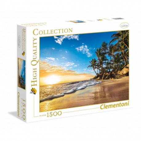 Clementoni Puzzle Lever de soleil tropical