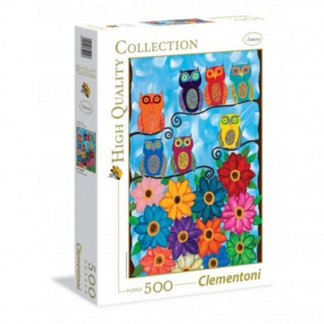 Clementoni Puzzle Les petites chouettes