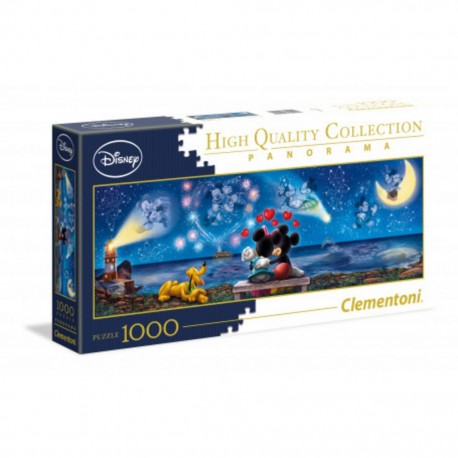 Clementoni Puzzle Panorama - Mickey et Minnie