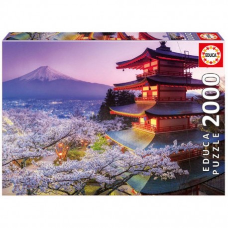 Educa Puzzle Mont fuji japon