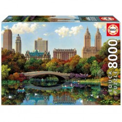 Educa Puzzle Central park bow bridge, alexander chen