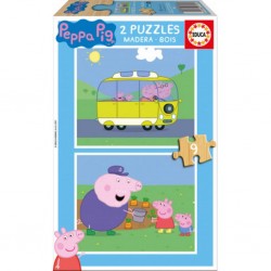 Educa Puzzle Bois peppa pig