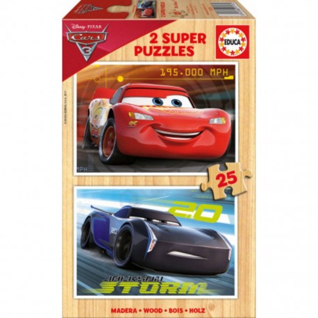 Educa Puzzle Cars 3