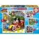 Educa Puzzle progressif mickey top départ