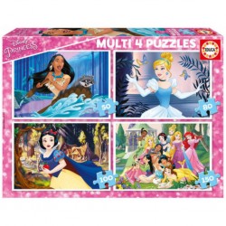 Educa Multi 4 in 1 disney princesses