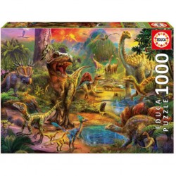 Educa Puzzle Terre de dinosaures