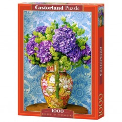 Castorland Puzzle Bouquet d'Hortensias, Puzzle 1000 Teiles