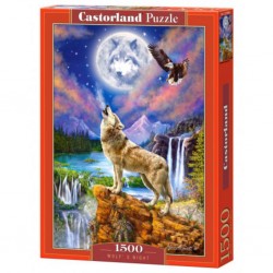 Castorland Puzzle Wolf's Night, Puzzle 1500 Teile