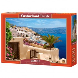 Castorland Puzzle Santorini, Grèce, Puzzle 2000 Teile