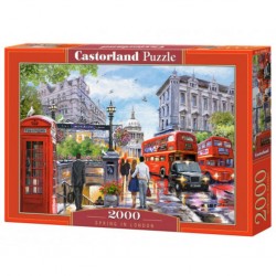 Castorland Puzzle Printemps à Londres, Puzzle 2000 Teile