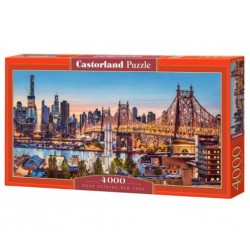 Castorland Puzzle Bonsoir New York, Puzzle 4000 Teile