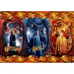 Clementoni Puzzle Harry Potter Puzzle Super Color Harry, Ron & Hermione