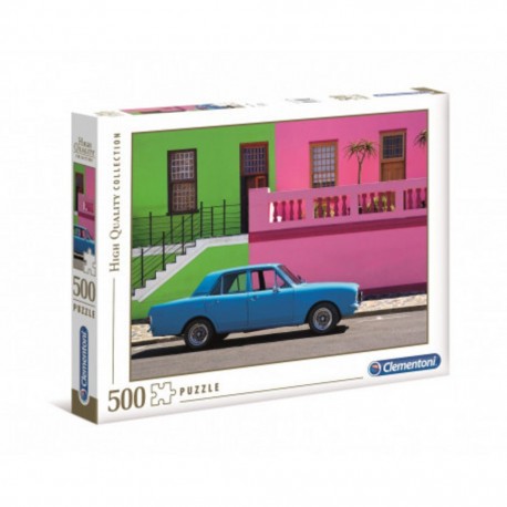 Clementoni Puzzle The blue car (A2x1)